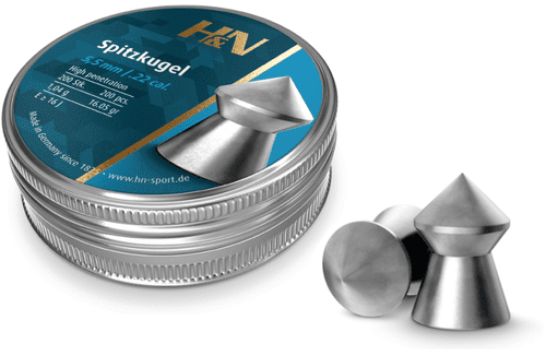 H&N Spitzkugel .22 / 5.5mm Pointed Light Precise Pellets