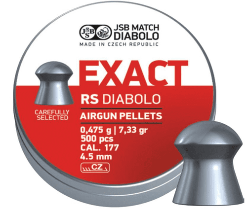 JSB Exact RS .177 / 4.52mm Diabolo Domed Pellets