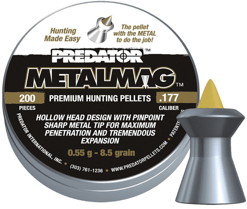 JSB Predator Metalmag .177 / 4.5mm Diabolo Pointed Pellets