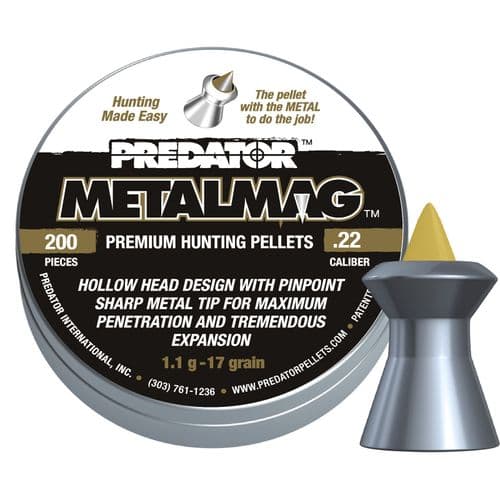 JSB Predator Metalmag .22 / 5.5mm Diabolo Pointed Pellets