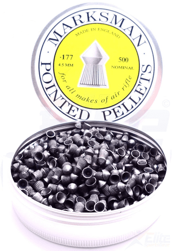 Marksman .177 / 4.5mm Pointed Pellets