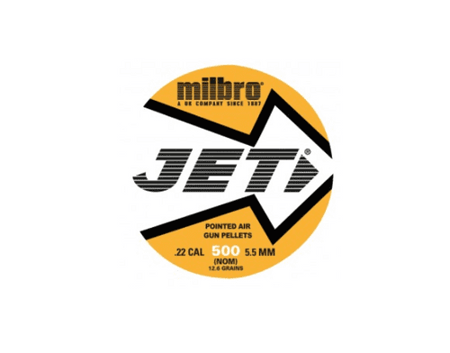 Milbro Jet Pointed .22 / 5.5mm New Design Quality Pointed Air Pellets