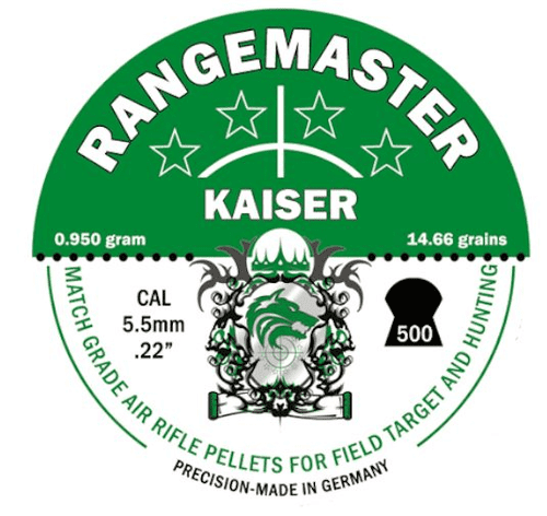 Rangemaster Kaiser .22 / 5.53mm Daystate Domed Pellets