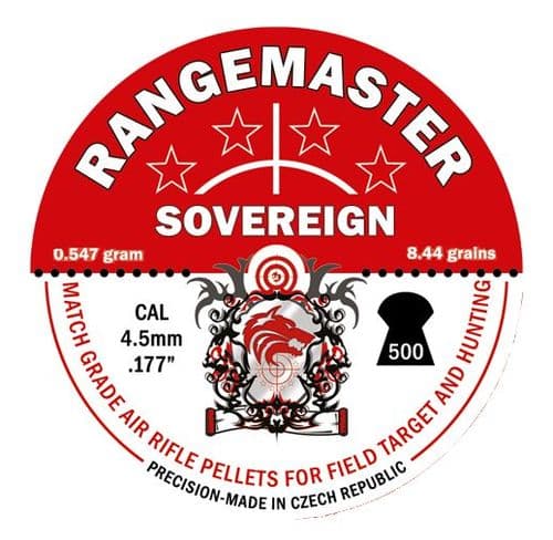 Rangemaster Sovereign .177 / 4.5mm Daystate Domed Pellets