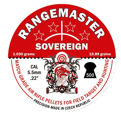 Rangemaster Sovereign .22 / 5.5mm Daystate Domed Pellets