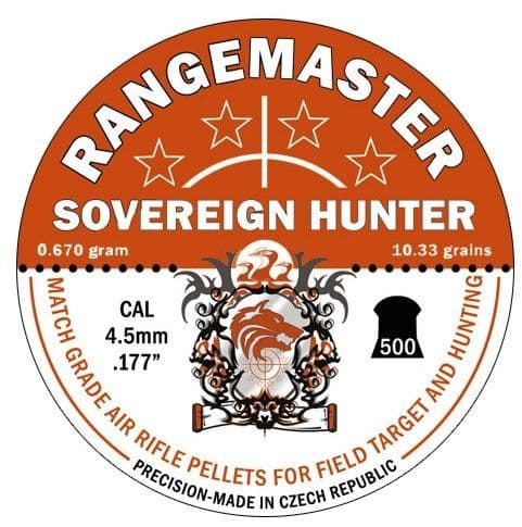 Rangemaster Sovereign Hunter .177 / 4.5mm Daystate Heavy Domed Pellets