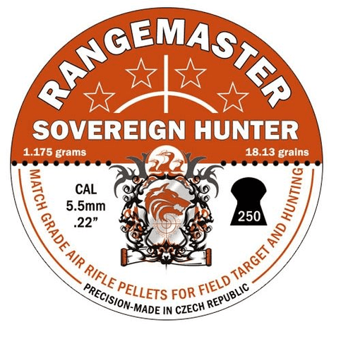 Rangemaster Sovereign Hunter .22 / 5.5mm Daystate Domed Pellets