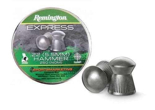 Remington Express Hammer .22 / 5.5mm Round Domed Pellets