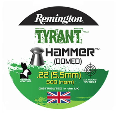 Remington Tyrant Hammer .22 / 5.5mm Round Domed Pellets
