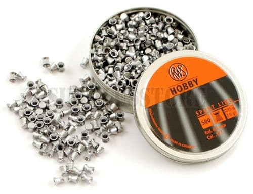 RWS Hobby .177 / 4.5mm Sport Line Flat Head Pellets