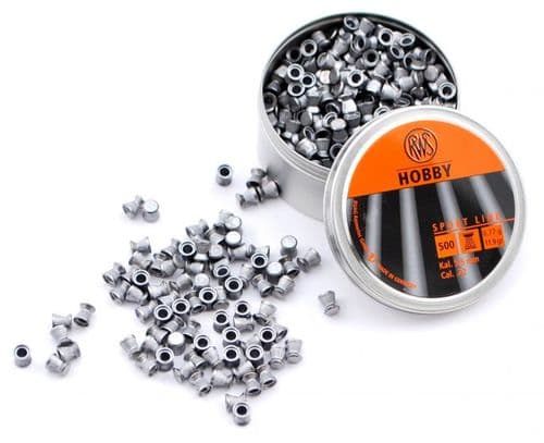 RWS Hobby .22 / 5.5mm Sport Line Flat Head Pellets