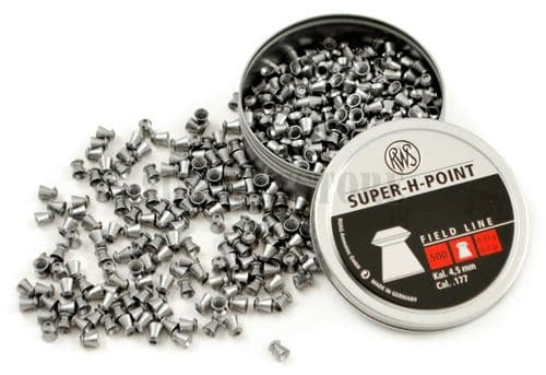 RWS Super H Point .177 / 4.5mm Field Line Hollow Point Pellets