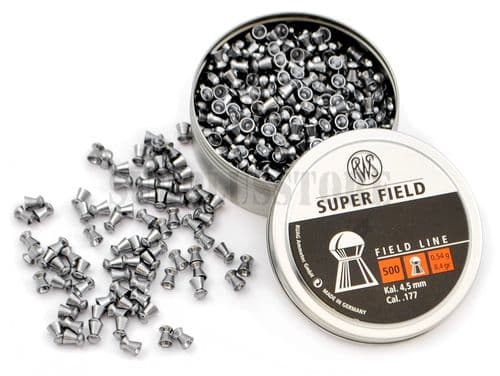 RWS Superfield .177 / 4.52mm Field Line Domed Pellets
