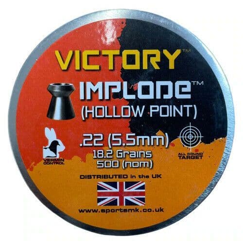 SMK Victory Implode Hollow Point .22 / 5.5mm Pellets