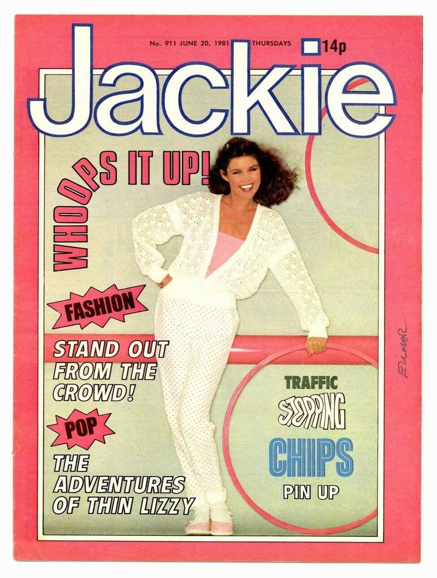 Jackie Magazine No 911 June 20 1981 Thin Lizzy Larry Wilcox Erik