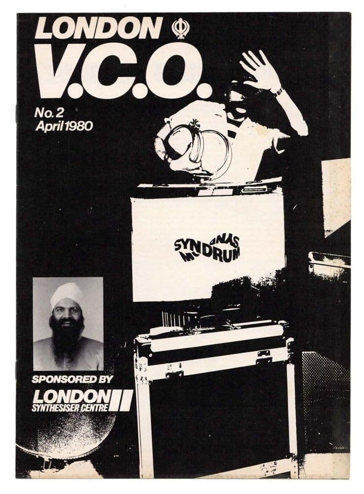 London V C O No 2 April 1980 Vintage synthesiser catalogue/brochure ARP