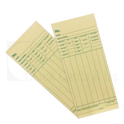 5006 Time Clock Cards