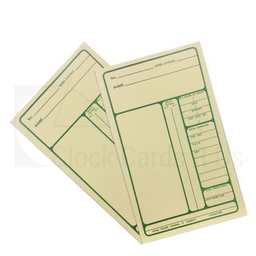 84141-UK1 Time Clock Cards
