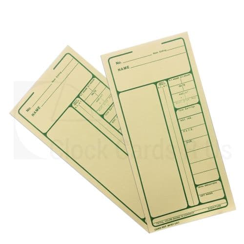 84151-UK1 Time Clock Cards