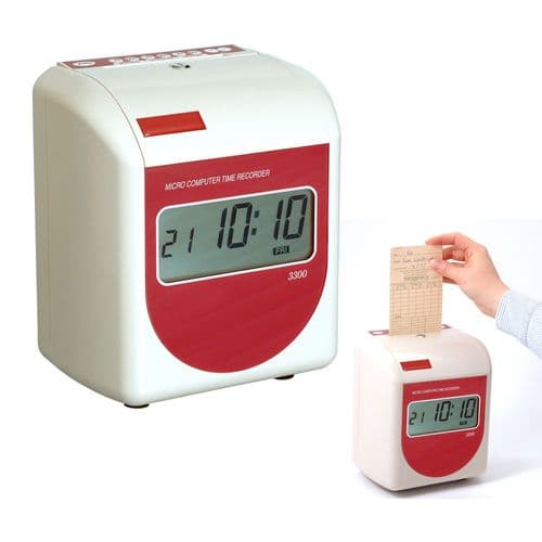 Acroprint 3300NX Automatic Time Recorder Clocking In Machine