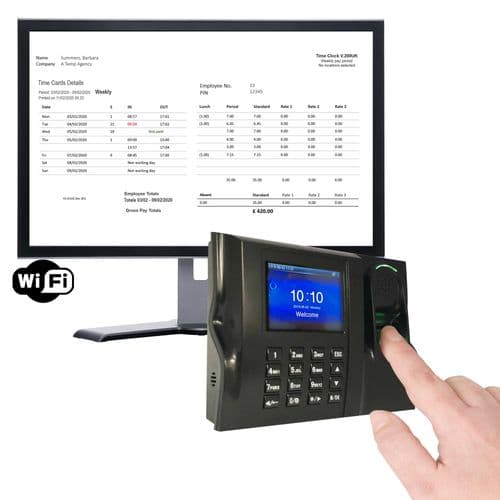 GeoTime 200 Wifi | Fingerprint clocking in machine