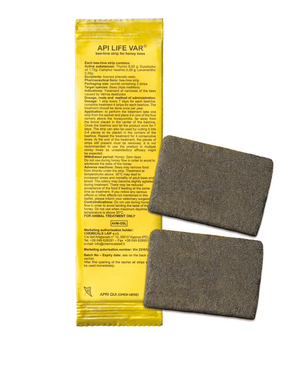 ApiLife Var VMA Approved Varroa Treatment