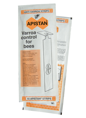 Apistan Tau-fluvalinate 824mg Strips VMA Approved Varroa Treatment