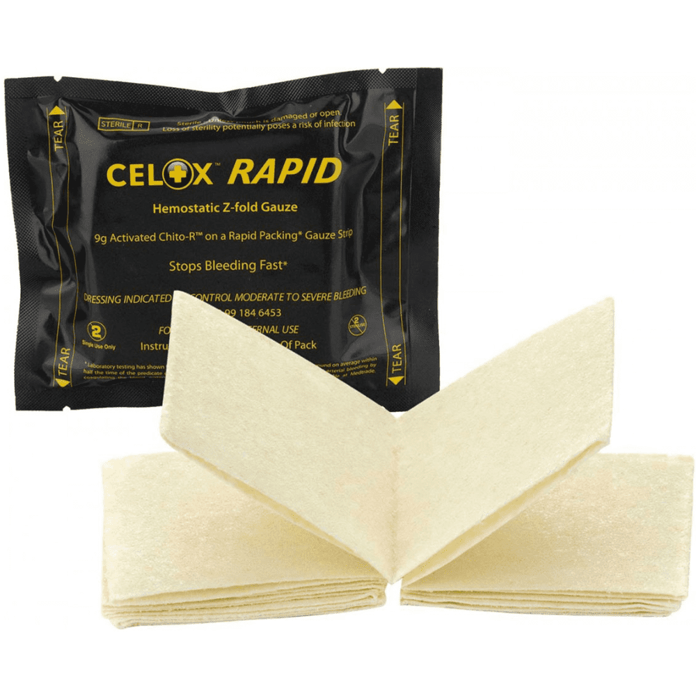 Celox Rapid Z Fold Gauze