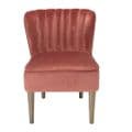  AXE151 Plush Velvet  Vintage Pink Sofa By Denelli