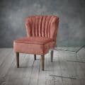 AXE151 Plush Velvet  Vintage Pink Sofa By Denelli