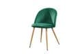 AXE 135 Velvet Green Chair (Pair)