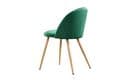 AXE 135 Velvet Green Chair (Pair)
