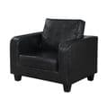 AXE 156 Faux Leather Black  Box  Sofa From Denelli