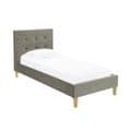 AXE BD54 (1)  Bed Frame  (Mid Grey)