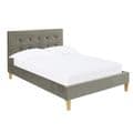 AXE BD54 (1)  Bed Frame  (Mid Grey)