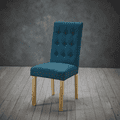 AXE CH 154 Linen Fabric (Teal) (Pack of 2 )