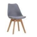 AXE CH119 (2) Grey  Chairs From Denelli