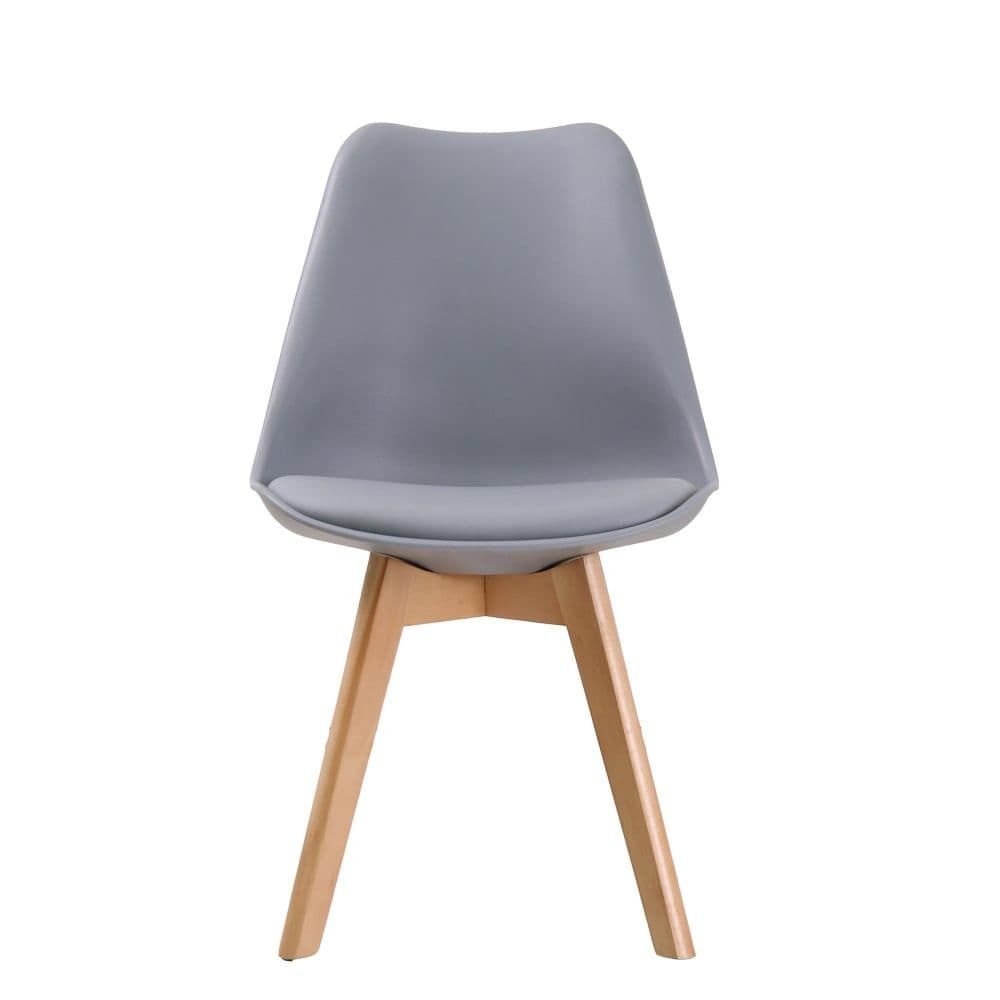 AXE CH119 (2) Grey  Chairs From Denelli