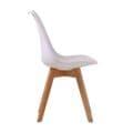 AXE CH119 (2) White  Chairs From Denelli