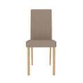 AXE DT Dining Table(Oak Effect)   &  AXE Chair (Beige)