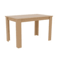 AXE DT Dining Table(Oak Effect)   &  AXE Chair (Blue)