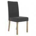 AXE  DT104  Dining table &  AXE 105 Chairs 1(Charcoal)By Denelli
