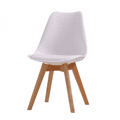 AXE DT142 Dining table (Medium ) & AXE CH White Chairs From Denelli