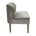 AXE151 Plush VelvetGrey Sofa By Denelli