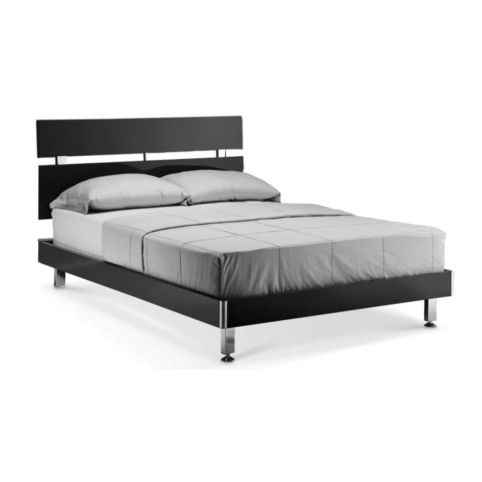AXE30   Bed Frame (Black Gloss)