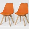 Home Essential 101 BRU  Chairs Pink (Set of 4)