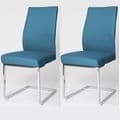 Home Essential  AES  Chairs Blue (Pair) Grey