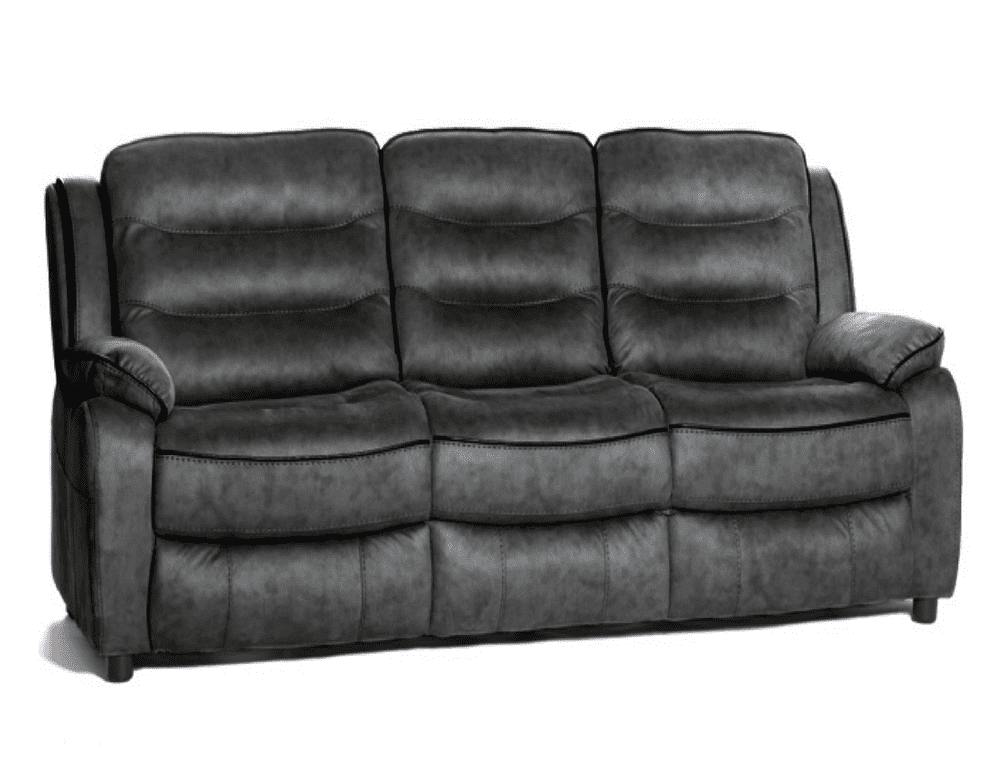 Home Essential KAD-113 - Slate Grey  nubuck  Sofa