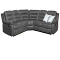 Home Essential KAD-113 - Slate Grey  nubuck  Sofa