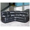 Home Essential TSA-303 -Black leather Sofa